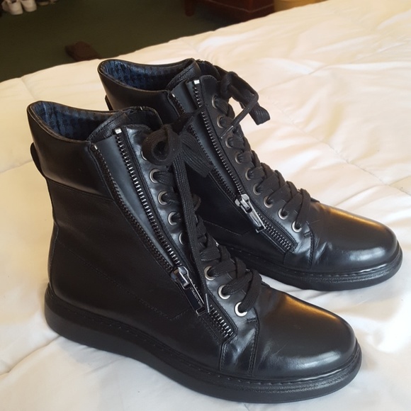 karl lagerfeld boots mens